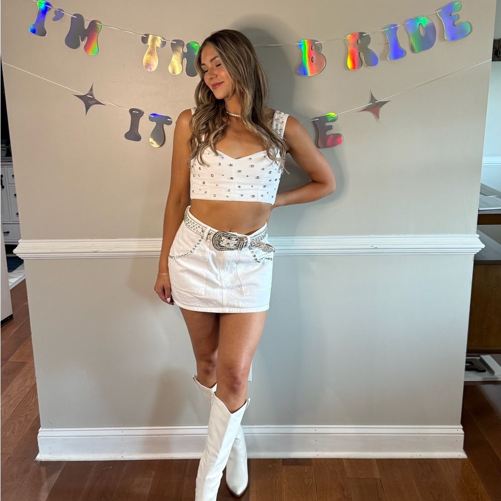 Show Me Your MuMu Shania top and skirt